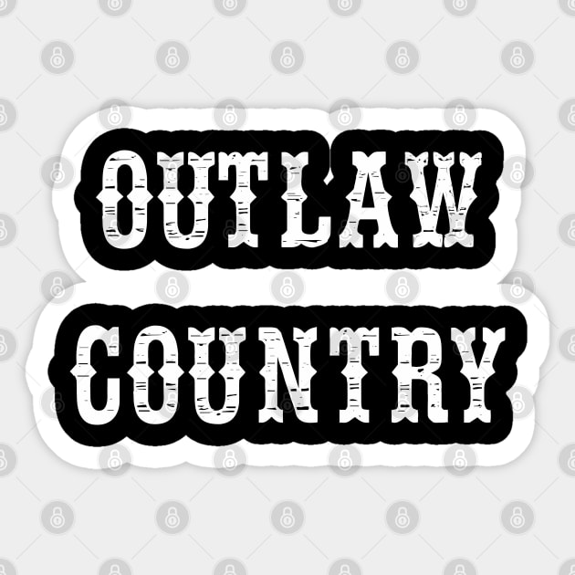 Outlaw country Sticker by KubikoBakhar